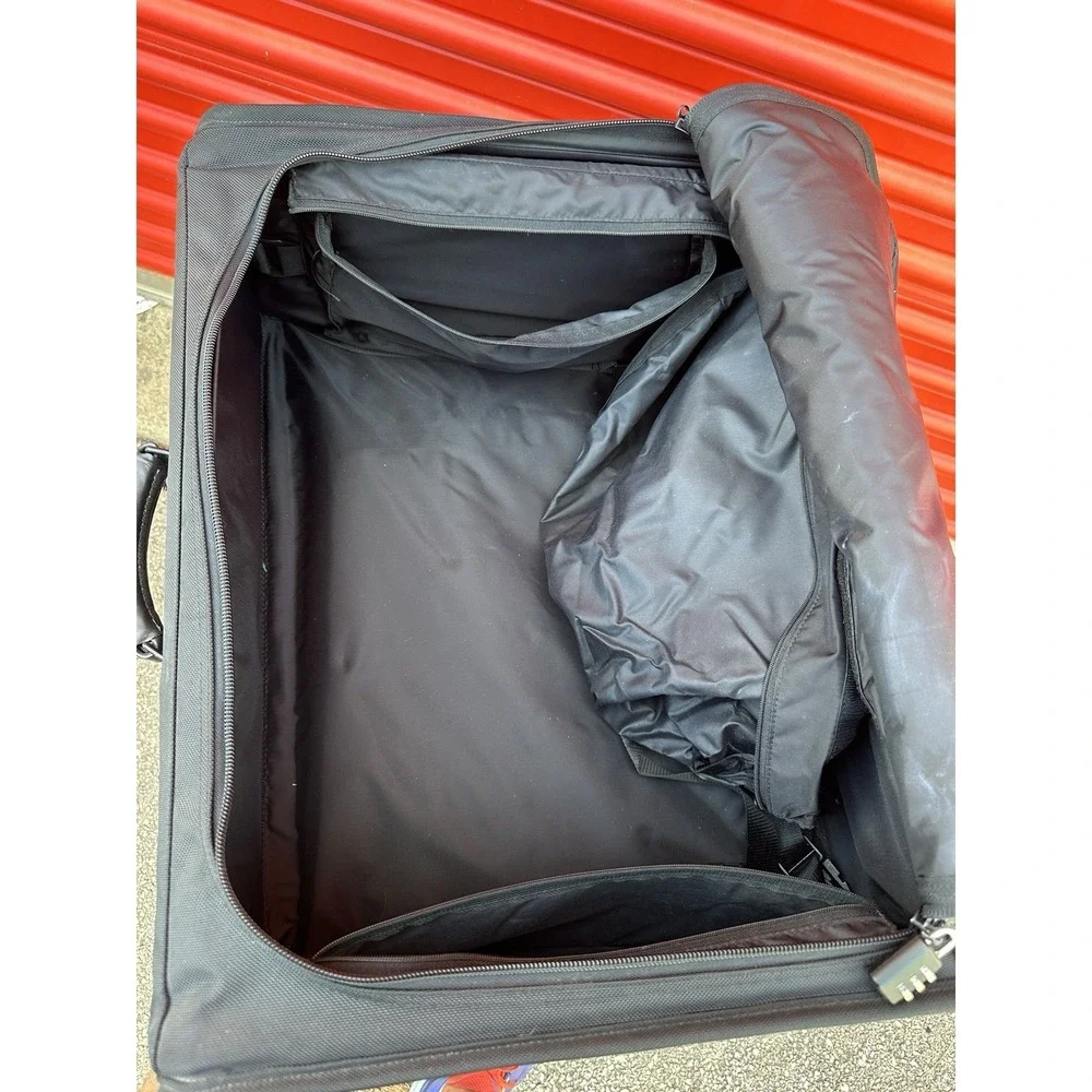 TUMI Garment Bag Carry-On Black Ballistic Nylon USA Made Luggage